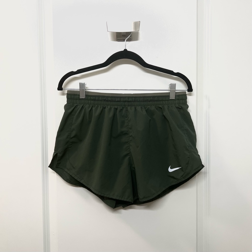 Forest Green Dri-Fit Nike Running Shorts
